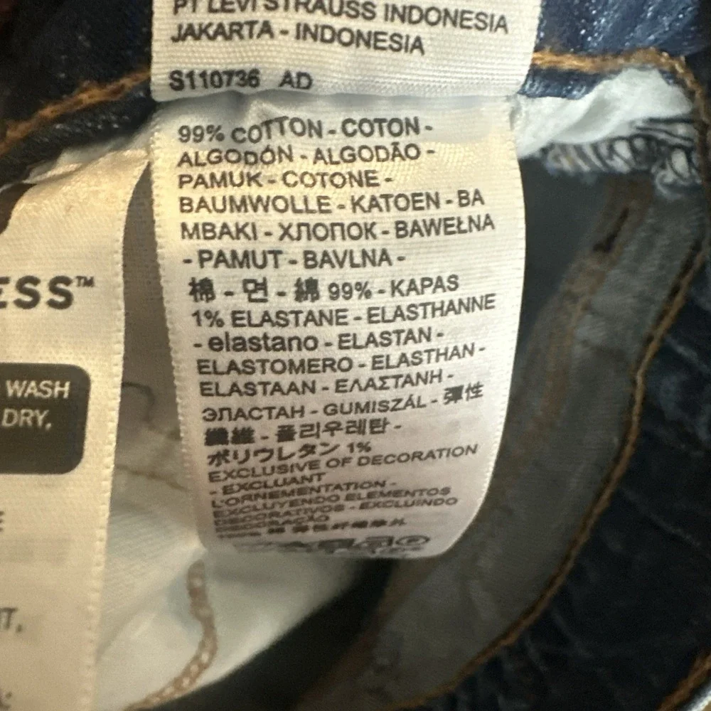 Levi's 502 Taper Regular Stretch Jean‎ for Men, 38 x 32 Workwear Cowboy Rodeo